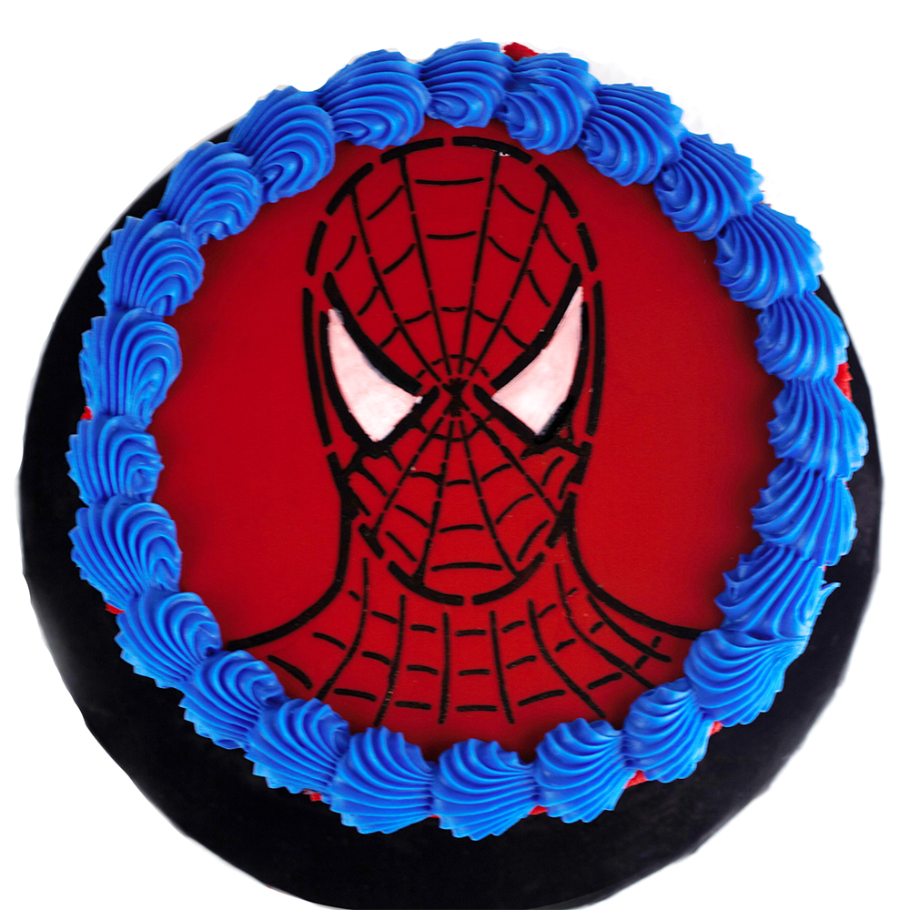 O'Creme Spiderman Cake Decorating Stencil image 1