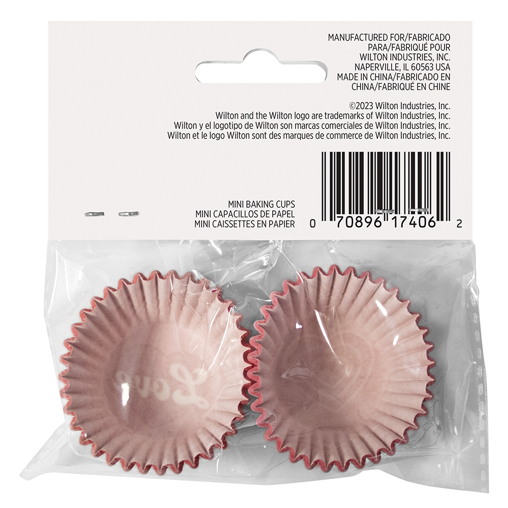 Wilton Mini Love Baking Cups, Pack of 50 image 2