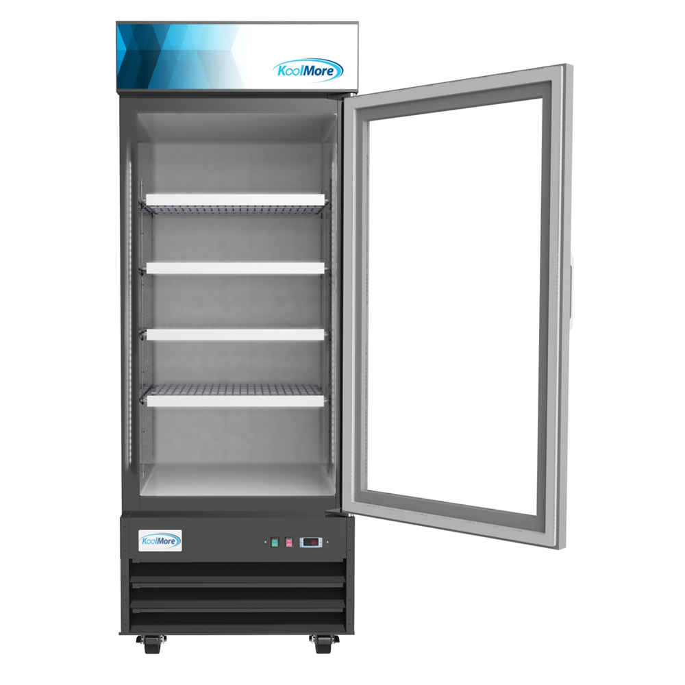 KoolMore One-Door Merchandiser Refrigerator - 23 Cu Ft. image 2