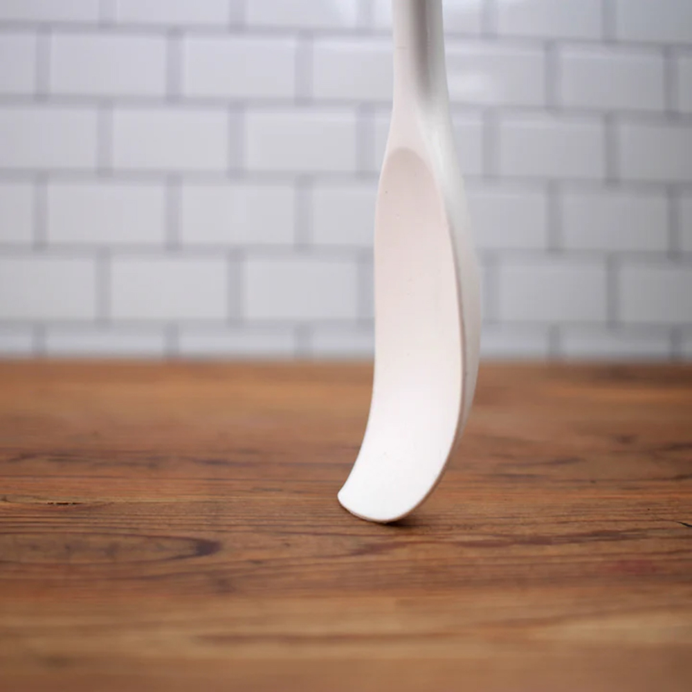 RSVP International Ela's Favorite White Spoon image 1