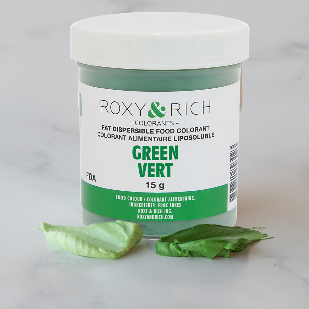 Roxy & Rich Fat Dispersible Green Powder Food Color, 15 gr. image 1