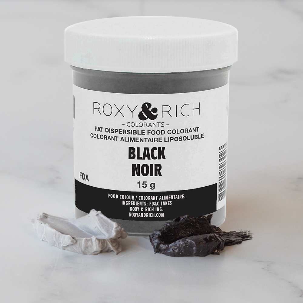 Roxy & Rich Fat Dispersible Black Powder Food Color, 15 gr. image 1