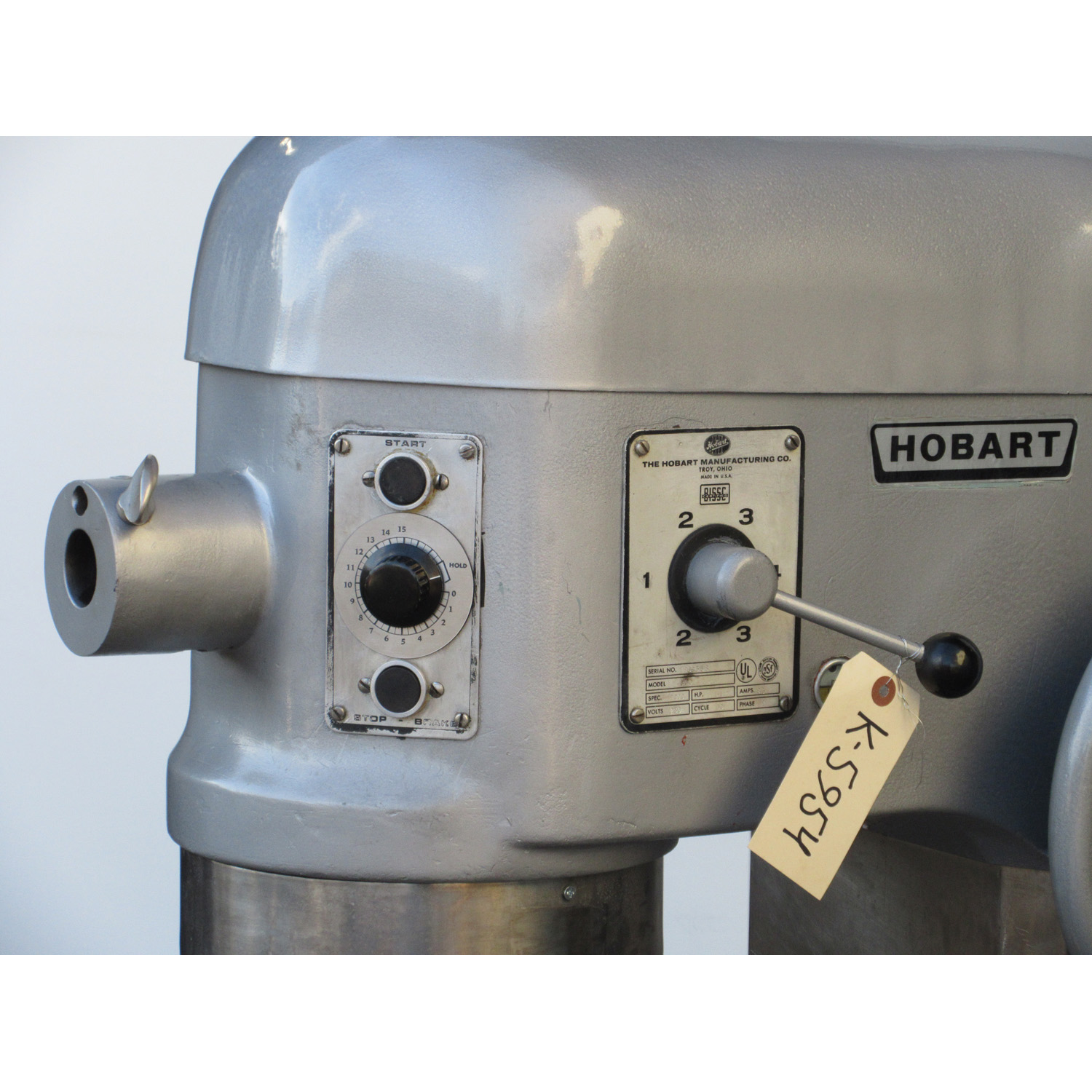 Hobart 80 Quart L800 Mixer, Used Excellent Condition image 1