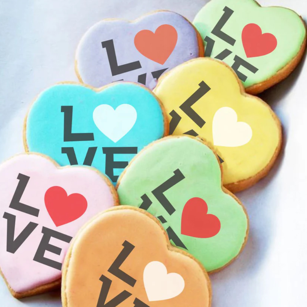 Confection Couture Love Message Cookie Stencil image 1