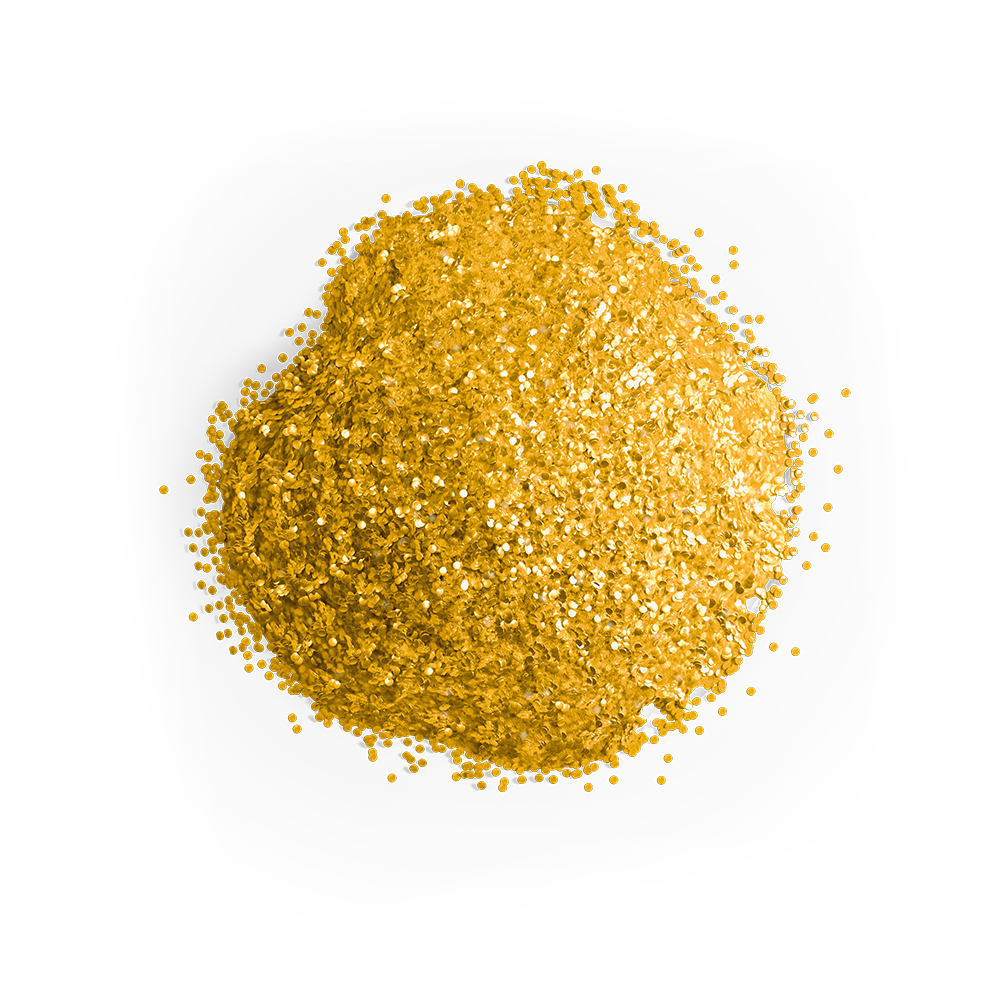 Colour Mill Gold Glitz Blend Edible Glitter, 10ml image 2