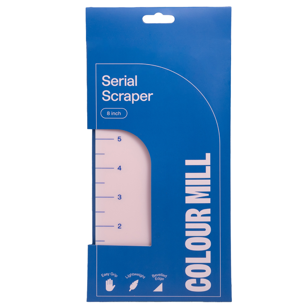 Colour Mill Acrylic Serial Scraper, 8" image 1