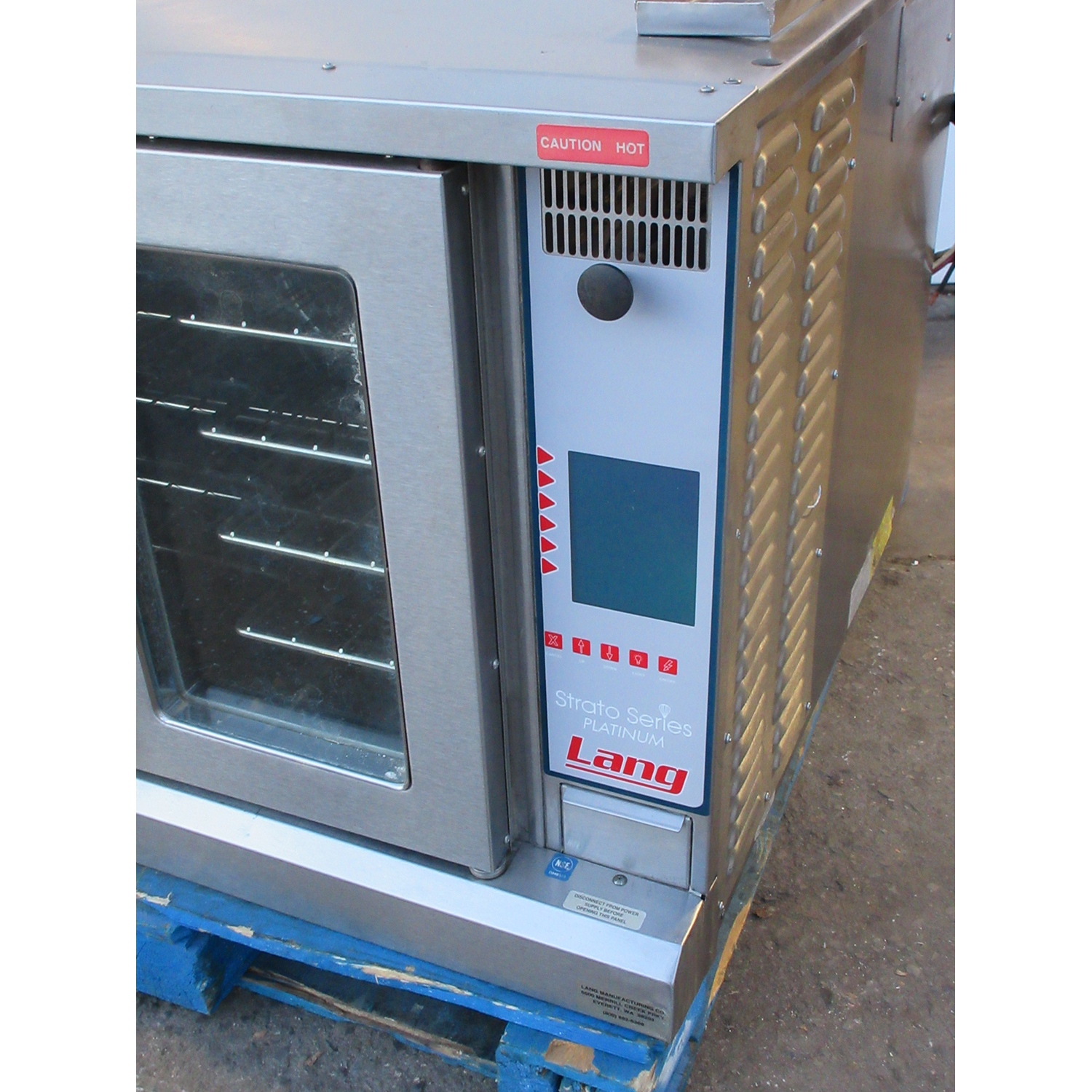 Lang ECCO-PT Electric Convection Oven, Used Excellent Condition image 1