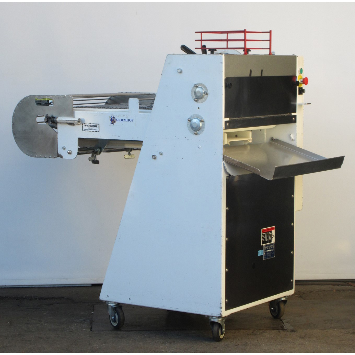 Bloemhof 860L Sheeter Moulder, Includes 2 Pressure Plates, Used Excellent Condition image 2