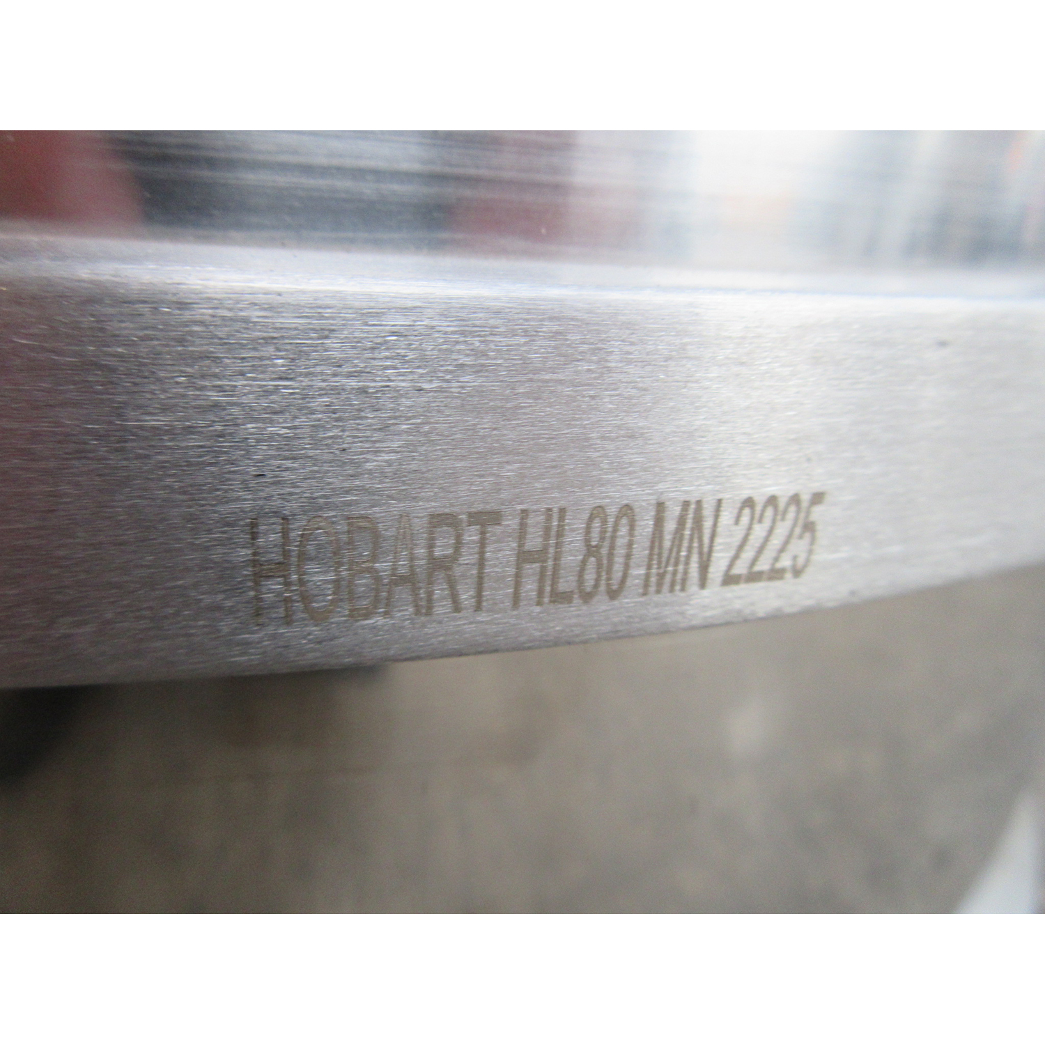 Hobart Legacy BOWL-HL80 / 6494610 80 Qt. Stainless Steel Bowl for HL800, Used Excellent Condition image 3