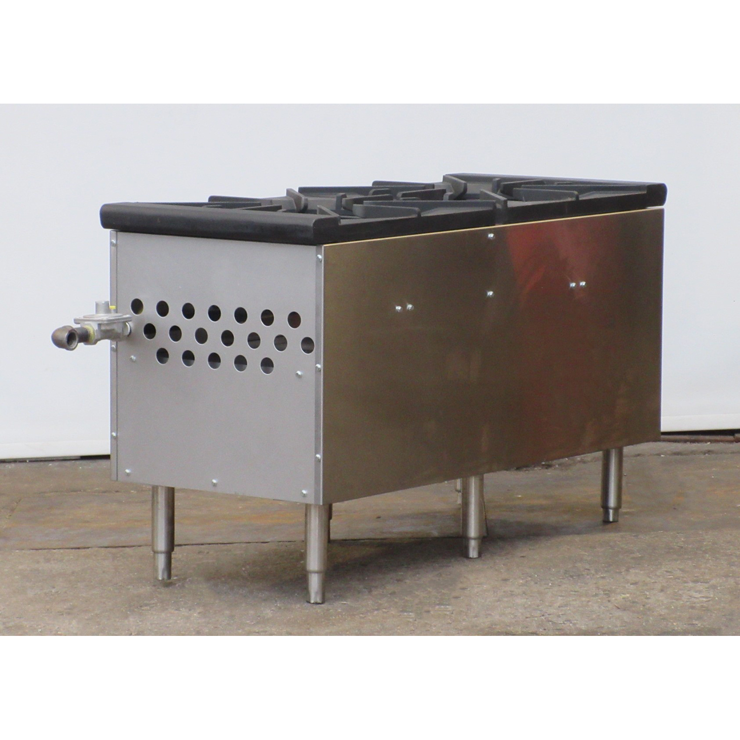 Atosa ATSP-18-2 2-Burner Gas Stock Pot Range, Used Excellent Condition image 3