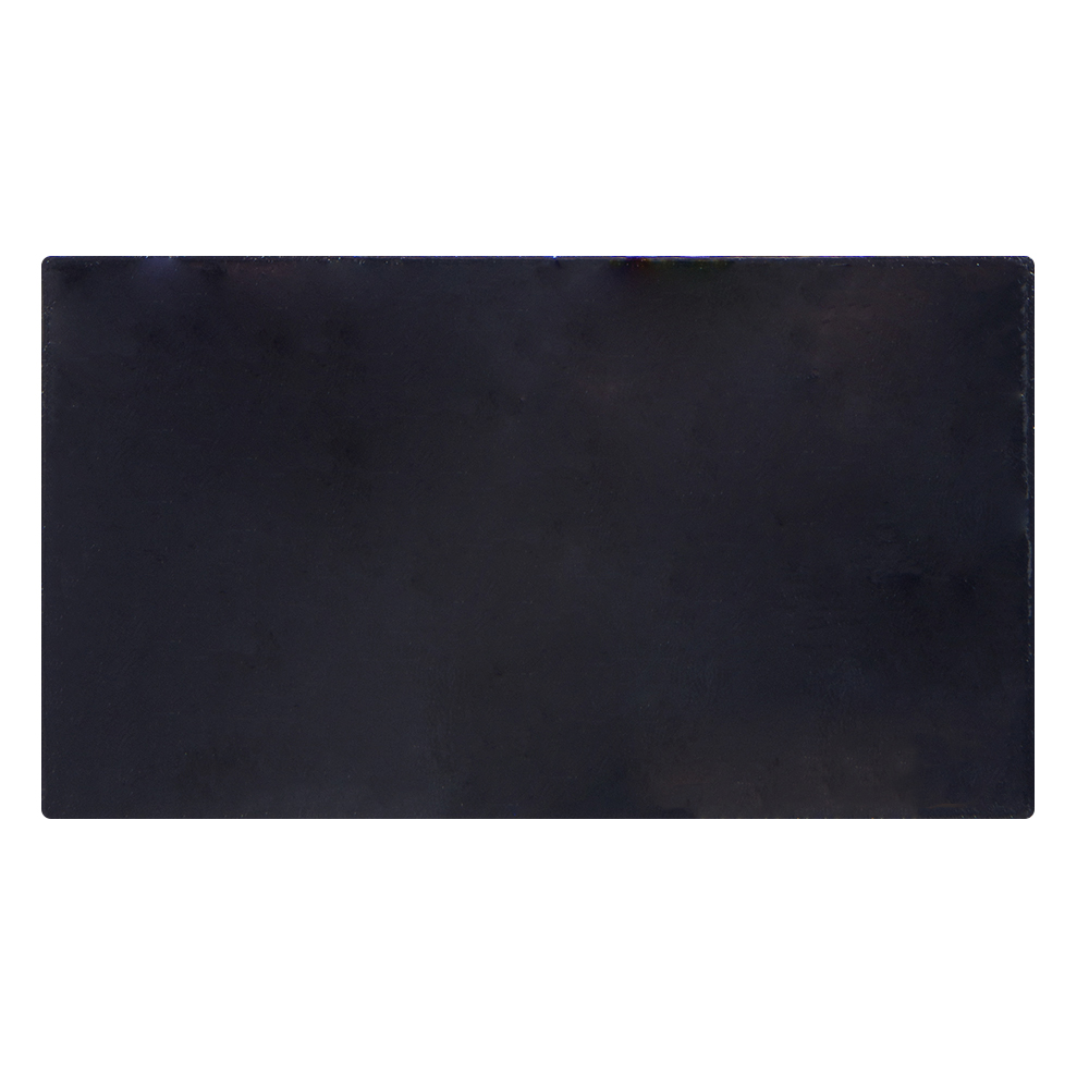 O'Creme Black Rectangular Mini Board, 4" x 2.3" - Pack of 100 image 1