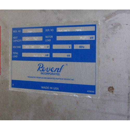 Revent 2 Door Proofer Model # PRO-2 Used Very Good Condition image 4