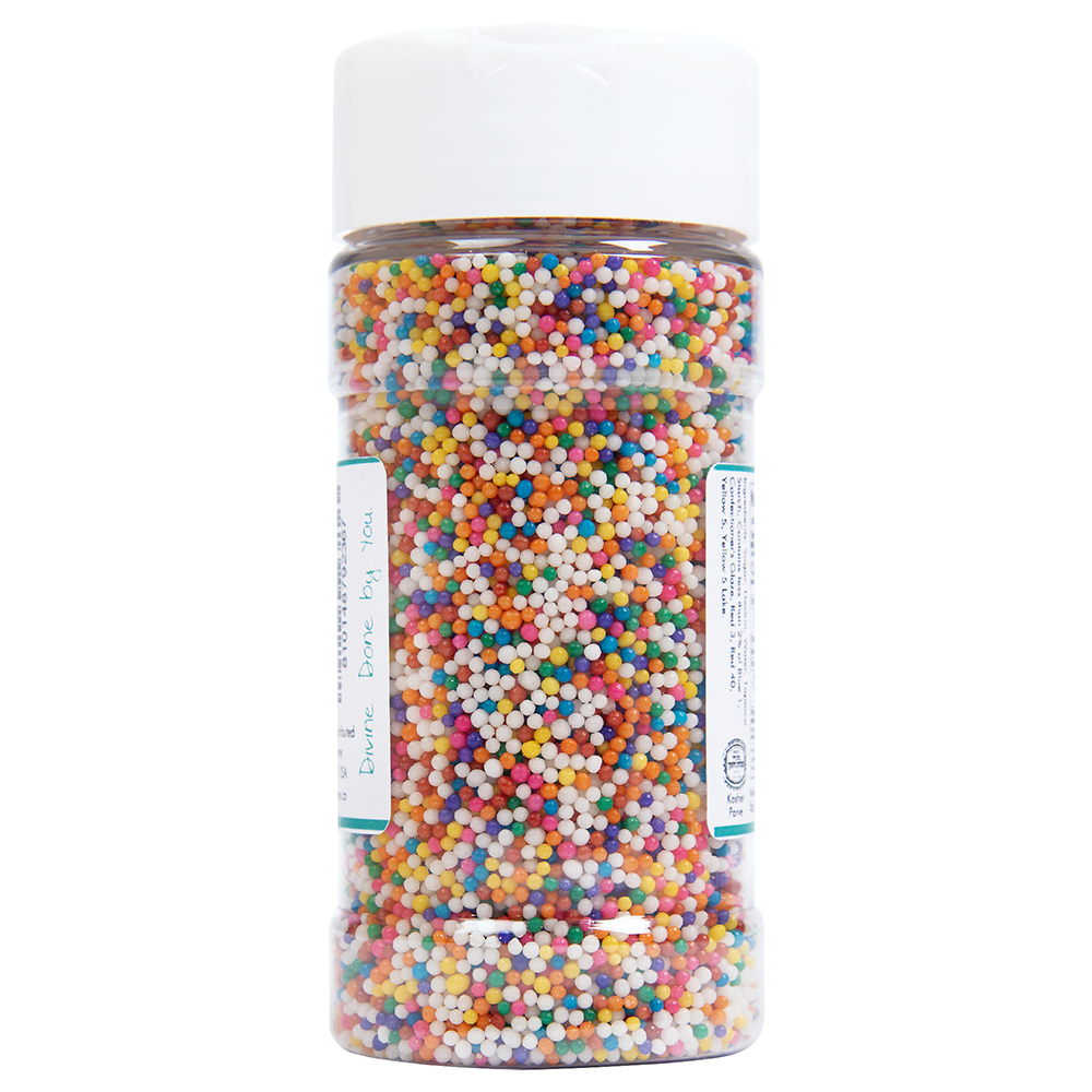 O'Creme Rainbow Nonpareils, 4 oz. image 1