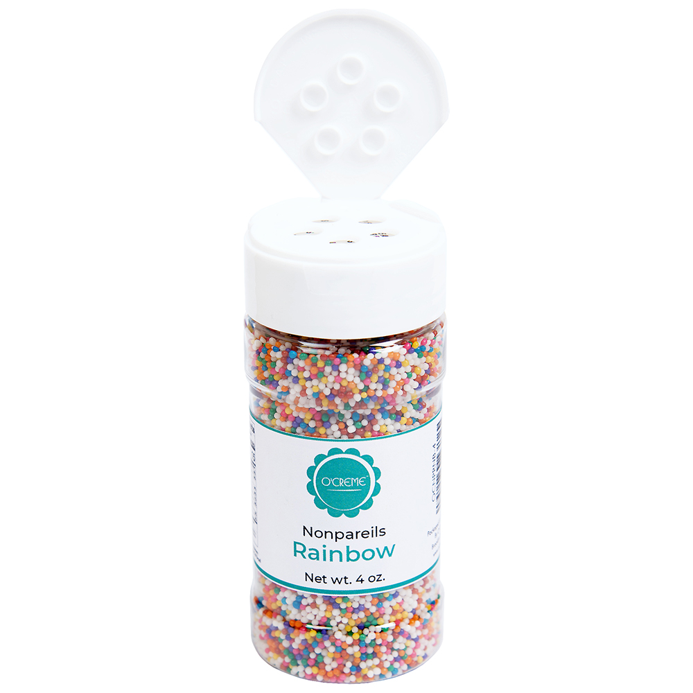 O'Creme Rainbow Nonpareils, 4 oz. image 2