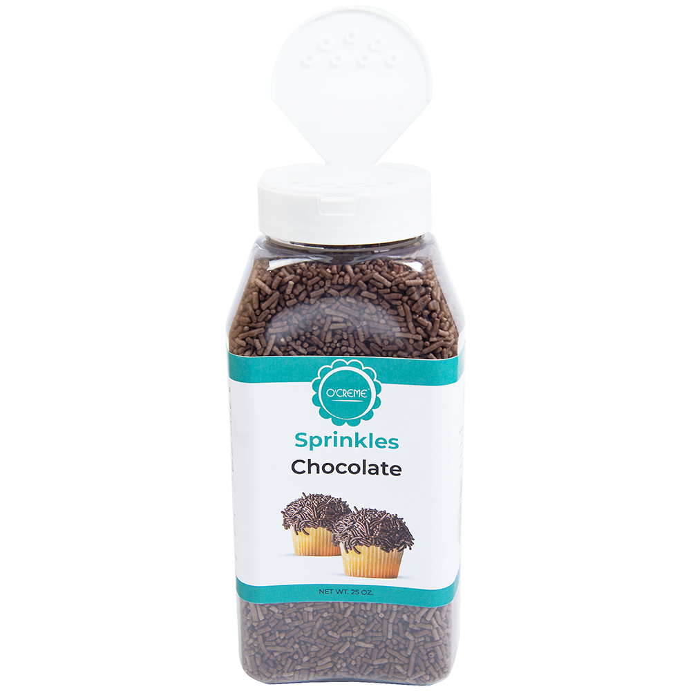 O'Creme Chocolate Sprinkles, 25 oz. image 1