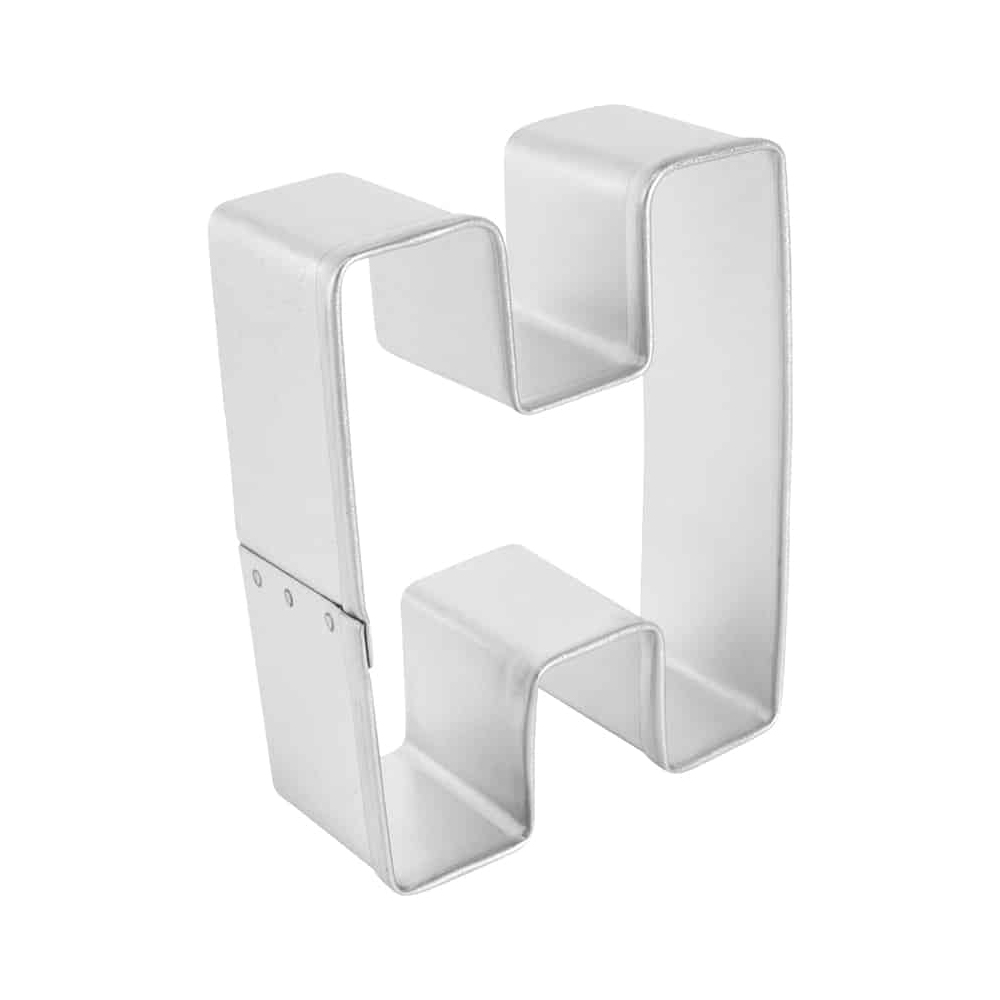 Letter 'H' Cookie Cutter,  2-1/4" x 3" image 1