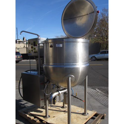 Cleveland Cook Chill Horizontal Agitator Mixer Kettle 100 Galon , Fulton Classic ICS -10 Vertical Tubeless Boiler - Used Condition image 10