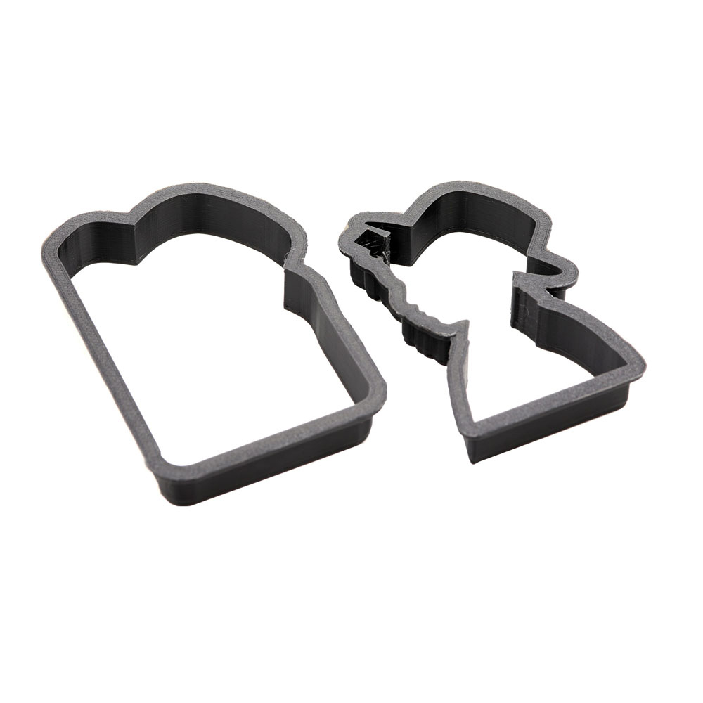 Lil Miss Cakes Bar Mitzva Boy Cookie Cutter Set, 2.5" x 3.6" image 1