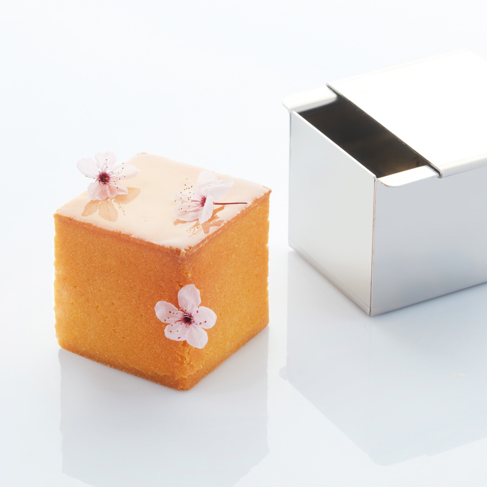 Martellato Mini Cubo Travel Cake Mold, 2.8" x 2.8" image 1