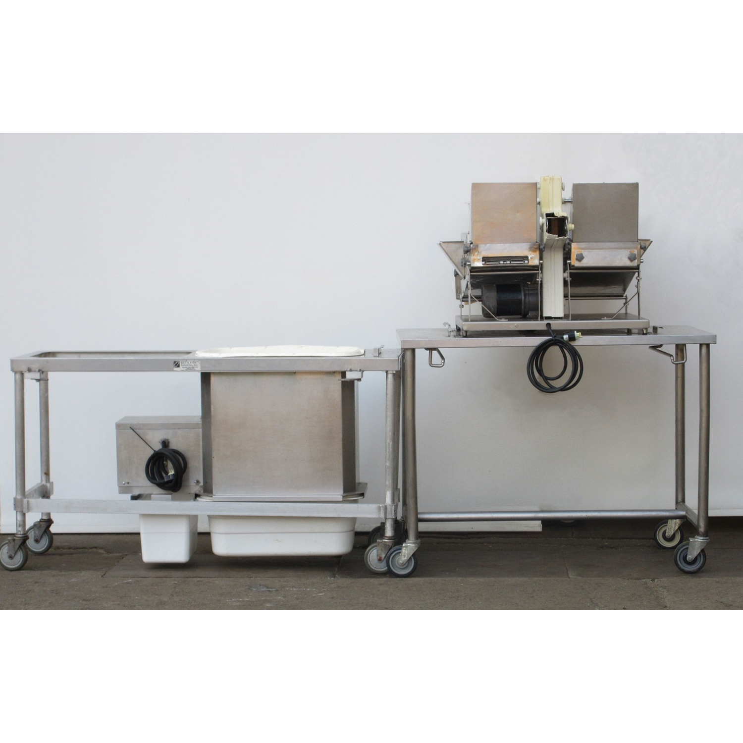 Bettcher Breading System W/AryKing Breader Blender Sifter, Used Excellent Condition image 7