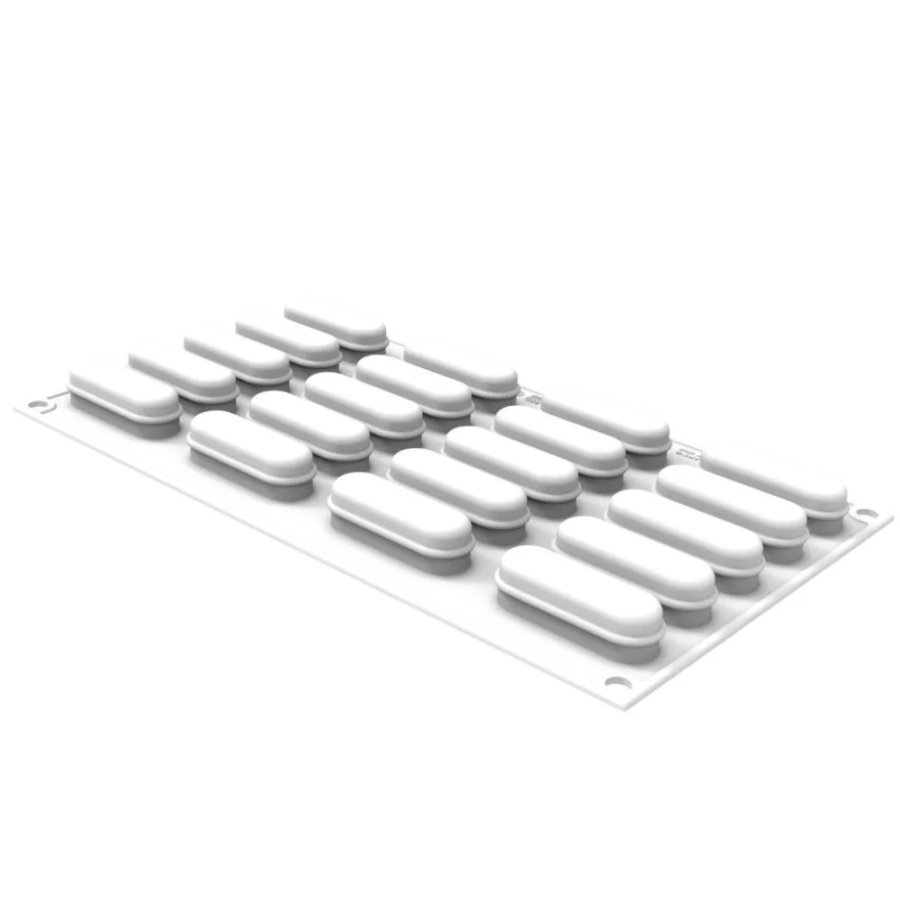 Silikomart ECLAIR XS 14 Silicone Mold, 20 Cavities image 1