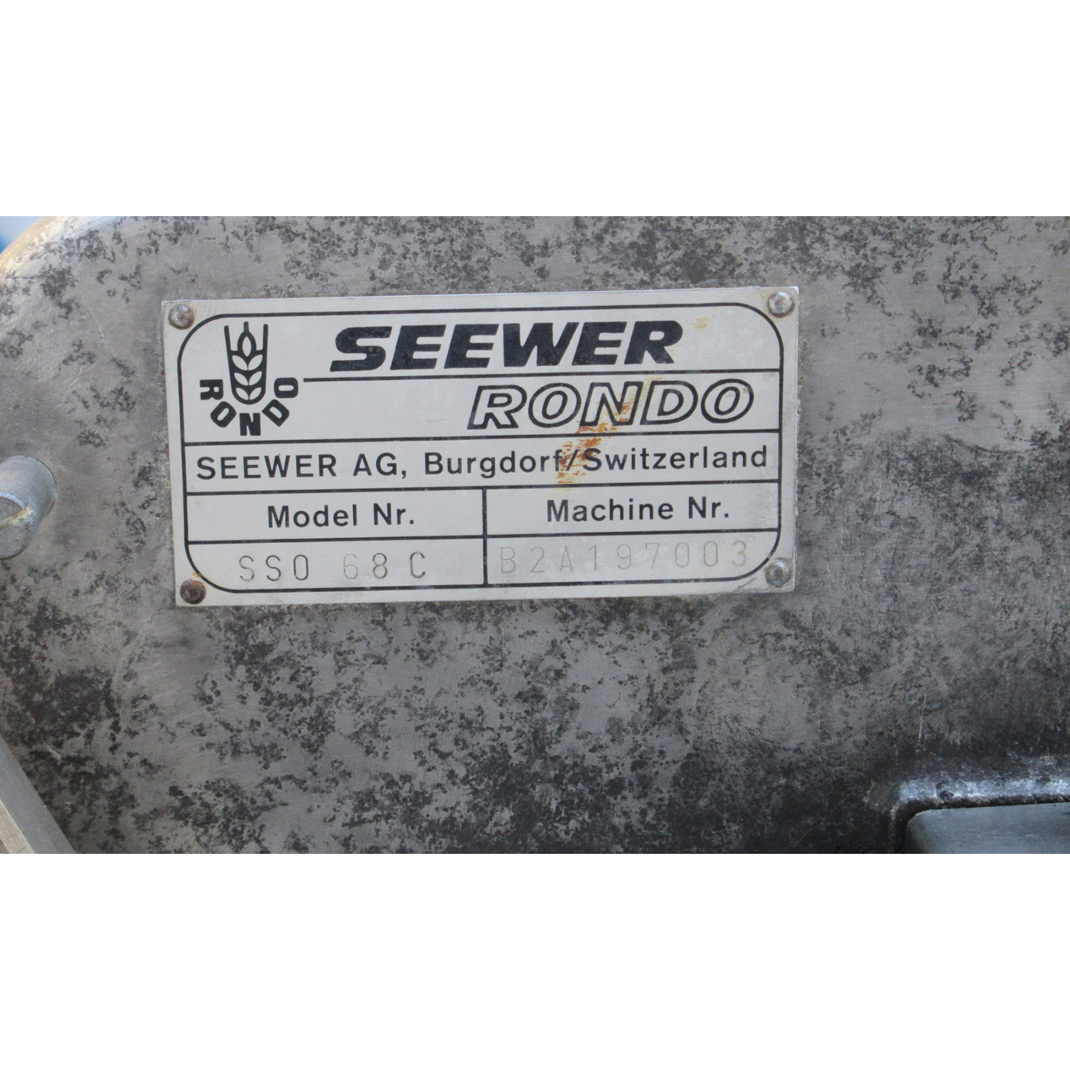 Rondo SSO-68C Reversible Dough Sheeter, Used Excellent Condition image 7