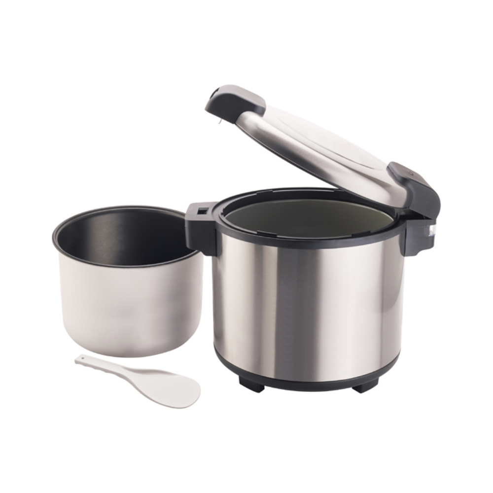 Winco Electric 100 Cup Rice Warmer with Hinged Lid, Used Acceptable Condition image 1