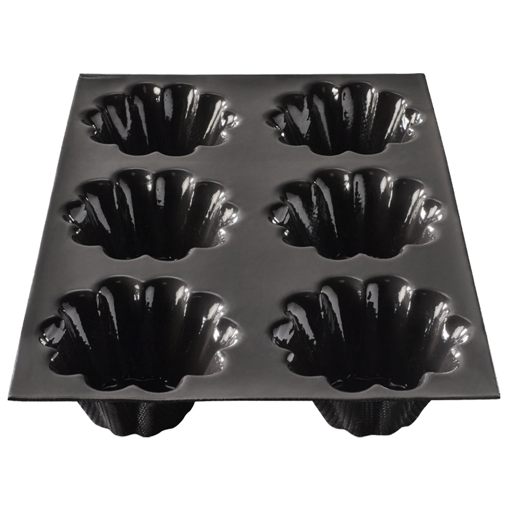 Demarle Flexipan Briochettes Mold, 6 Cavities image 4
