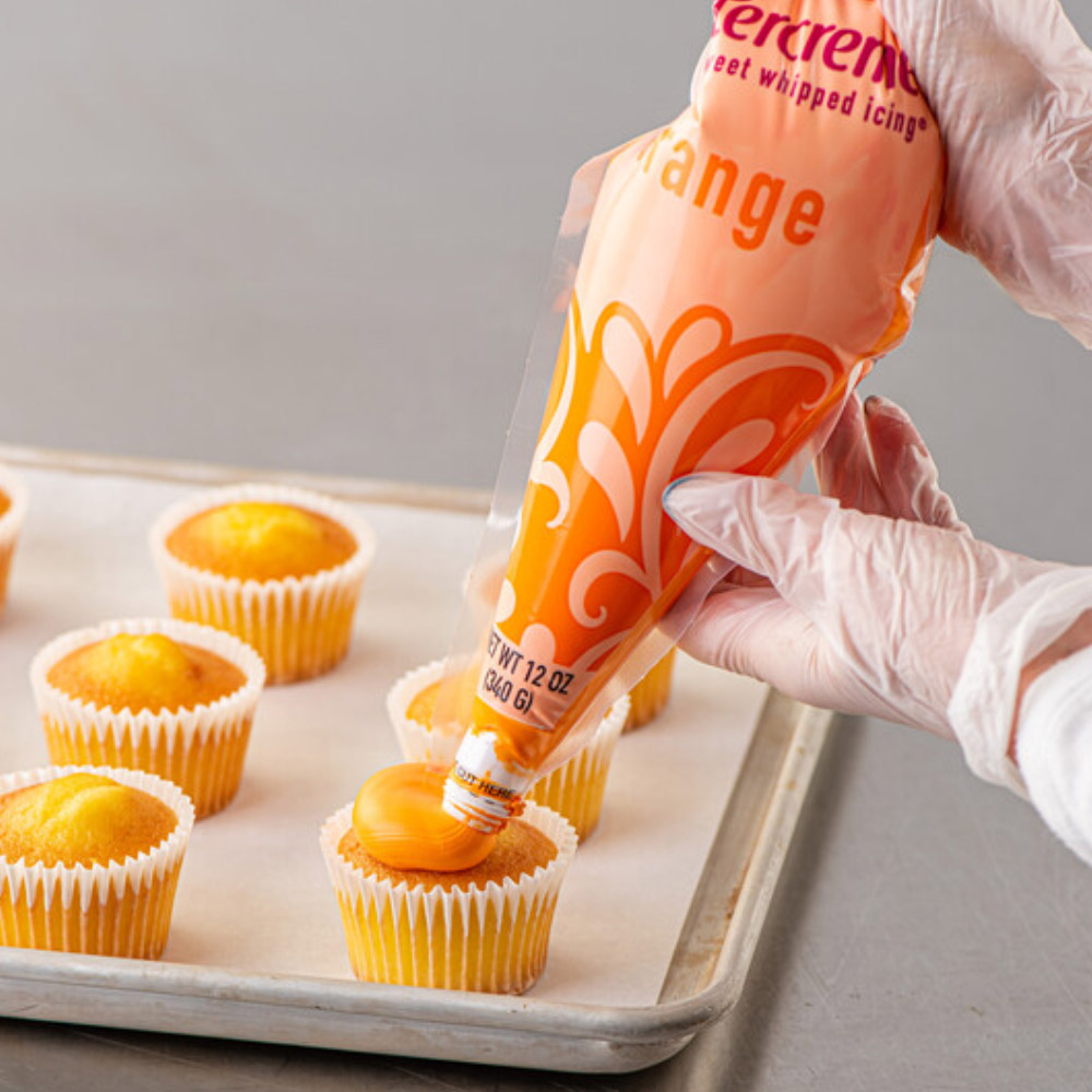 Rich's Bettercreme Orange Icing, 12 oz. - Pack of 3 image 2