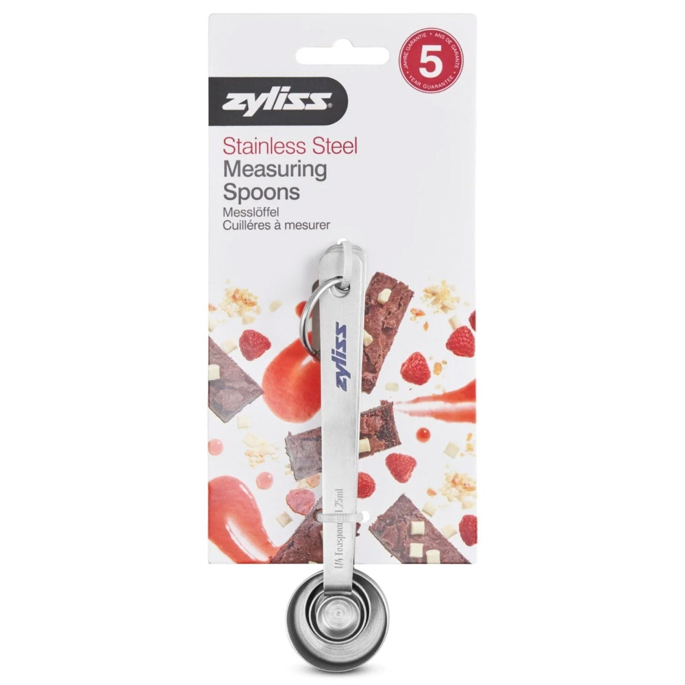 Zyliss Stainless Steel Measuring Spoons, Set of 4 image 5