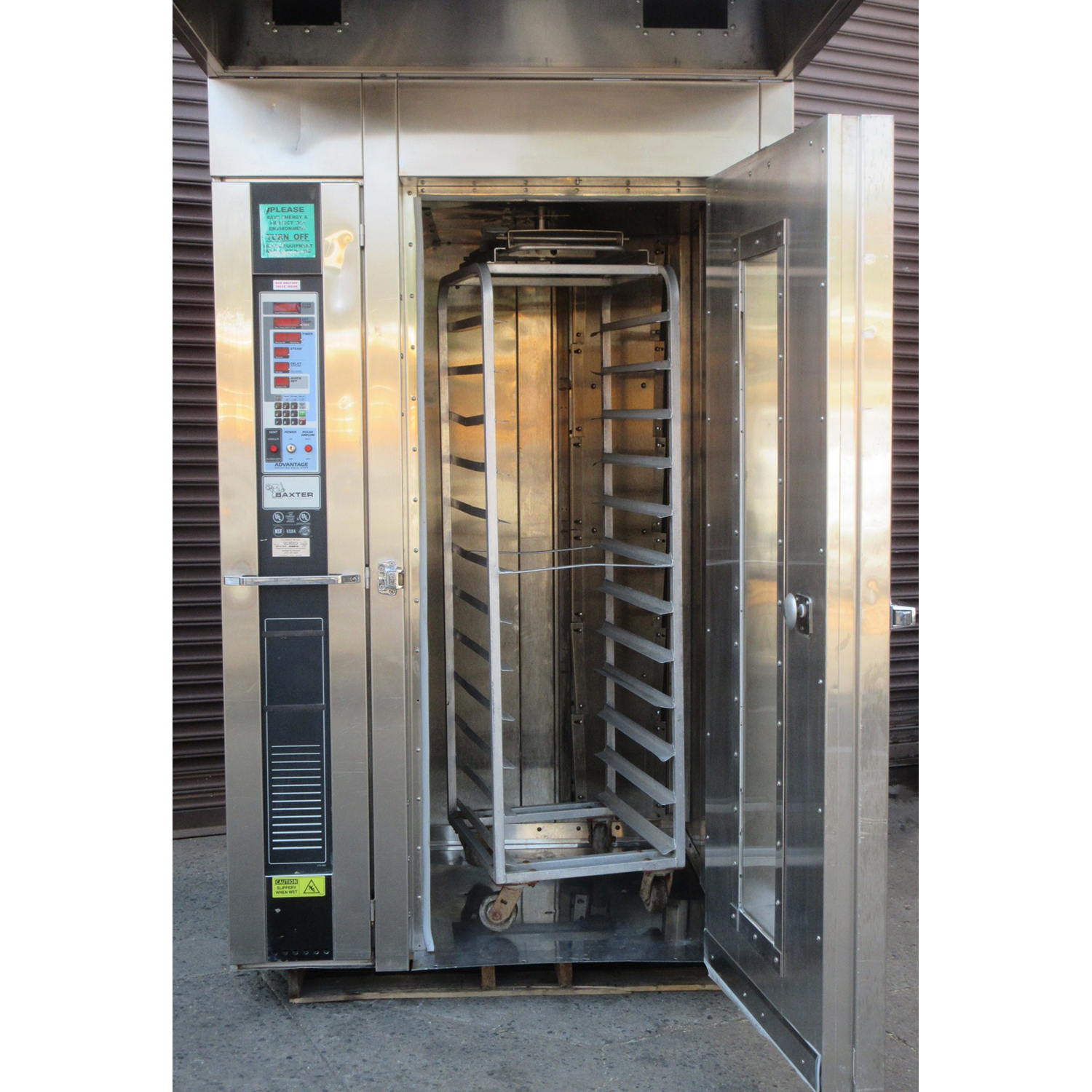 Baxter OV210G-M1B Single Rack Gas Oven, Used Excellent Condition image 3