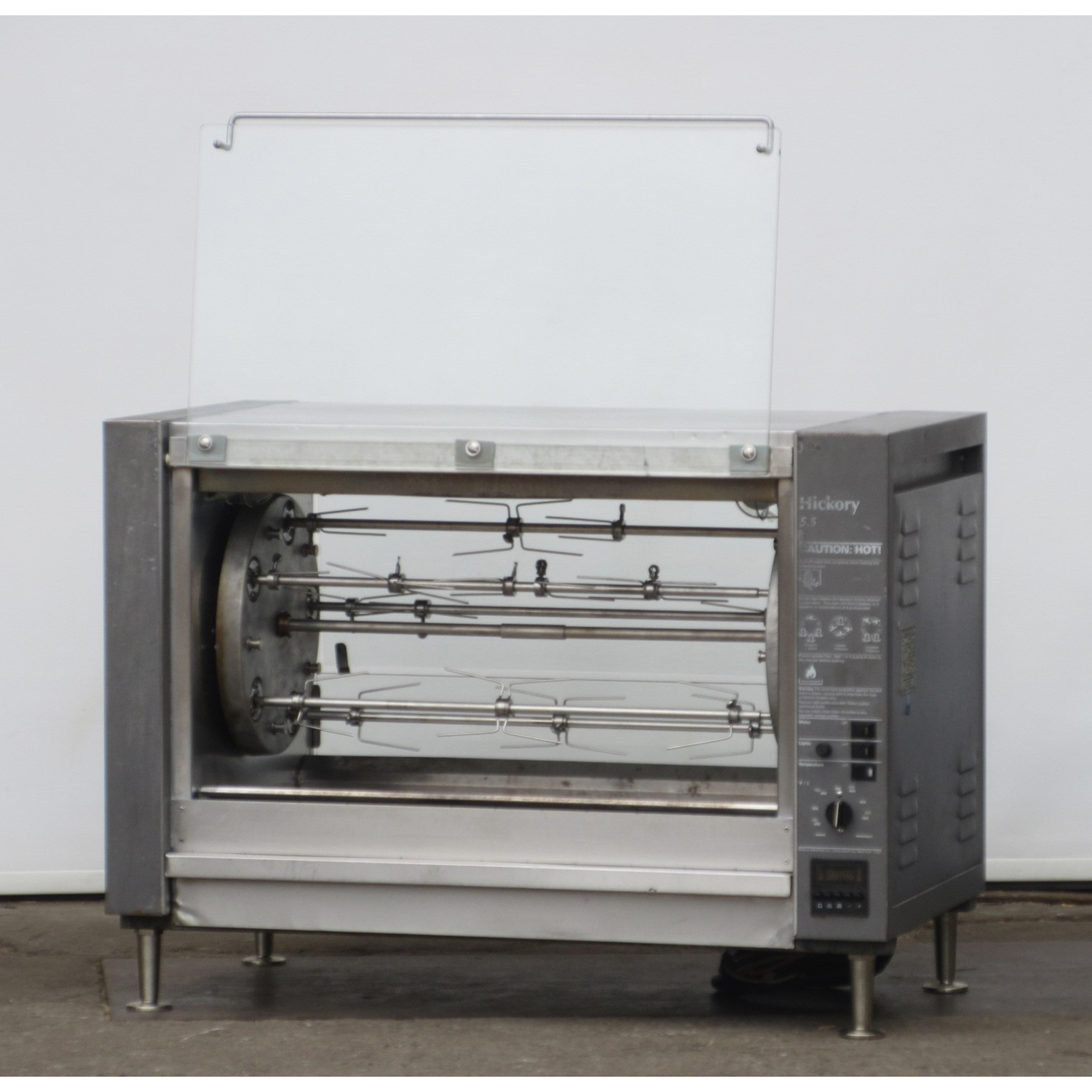 Hickory N/5.5 E Rotisserie 5 Spit, Electric, Used Excellent Condition image 2