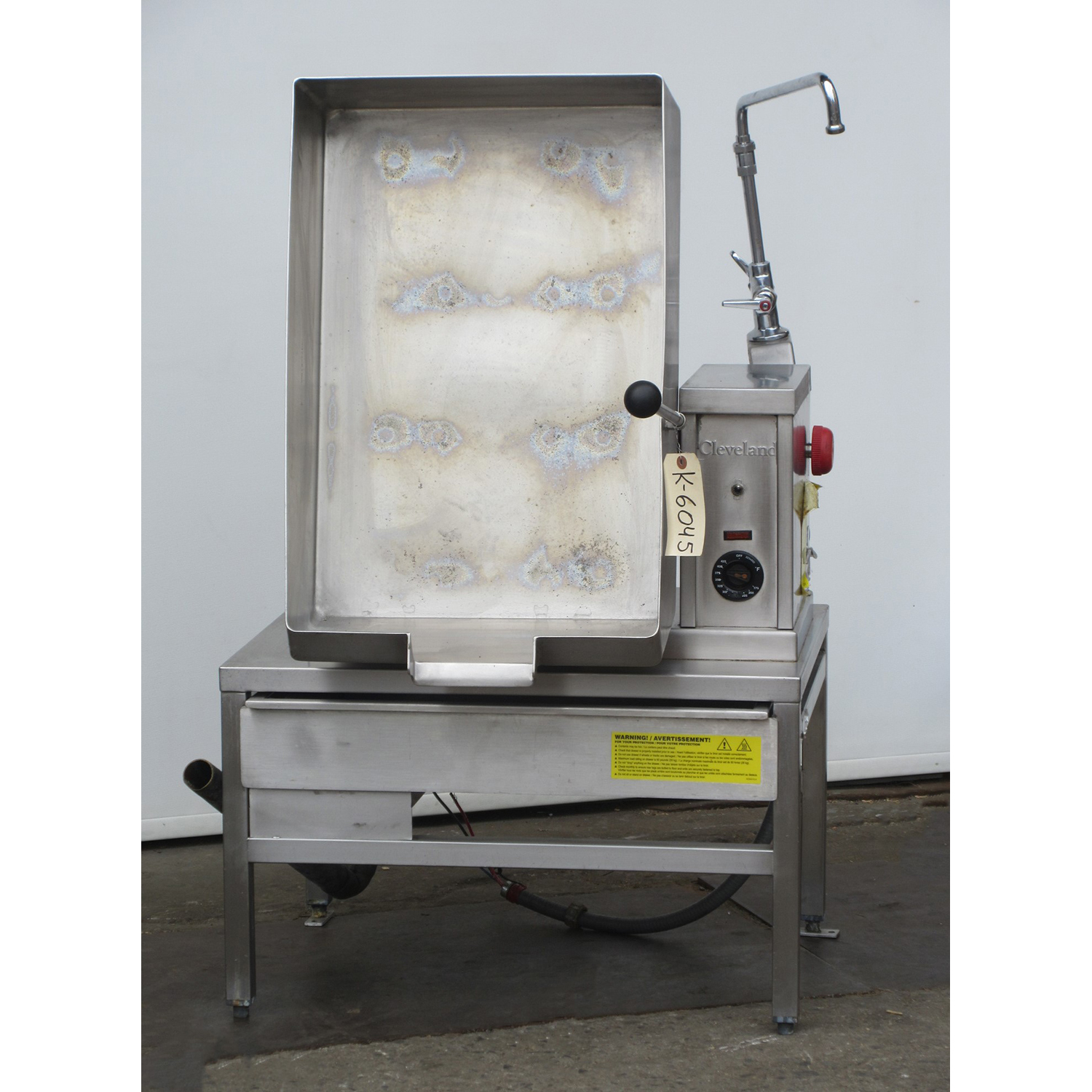 Cleveland SET-10 Countertop Tilt Skillet, 10 Gallon, Electric, Used Excellent Condition image 1