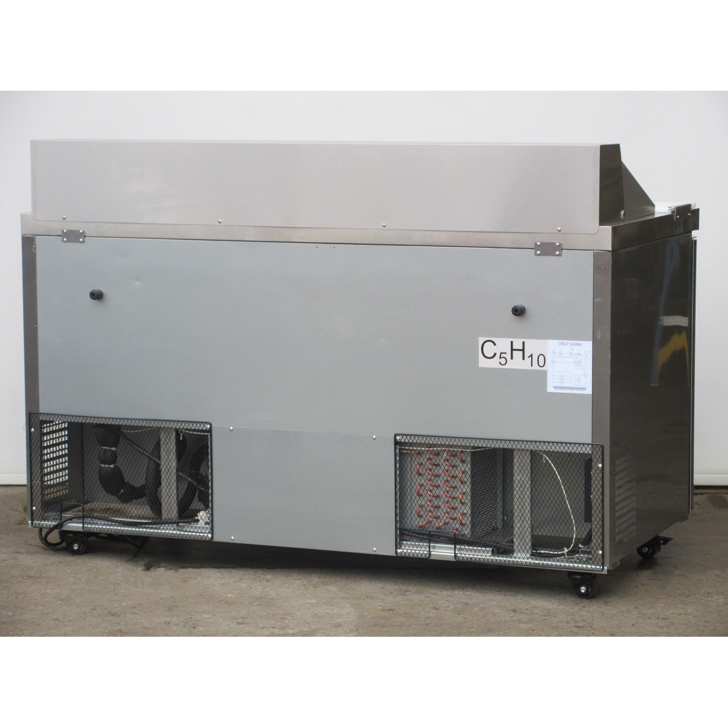 Atosa MSF8303GR Two Door Sandwich Prep Table 60-1/4"W, 17.2 Cu. Ft., Used Excellent Condition image 3