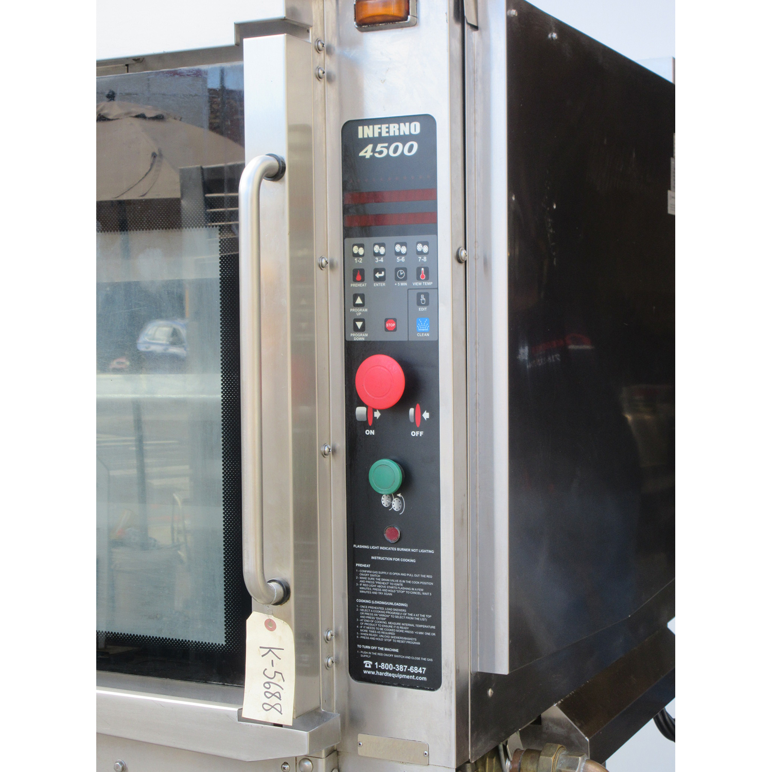 Hardt INFERNO-4500 Rotisserie Oven, Gas, Used Excellent Condition image 1