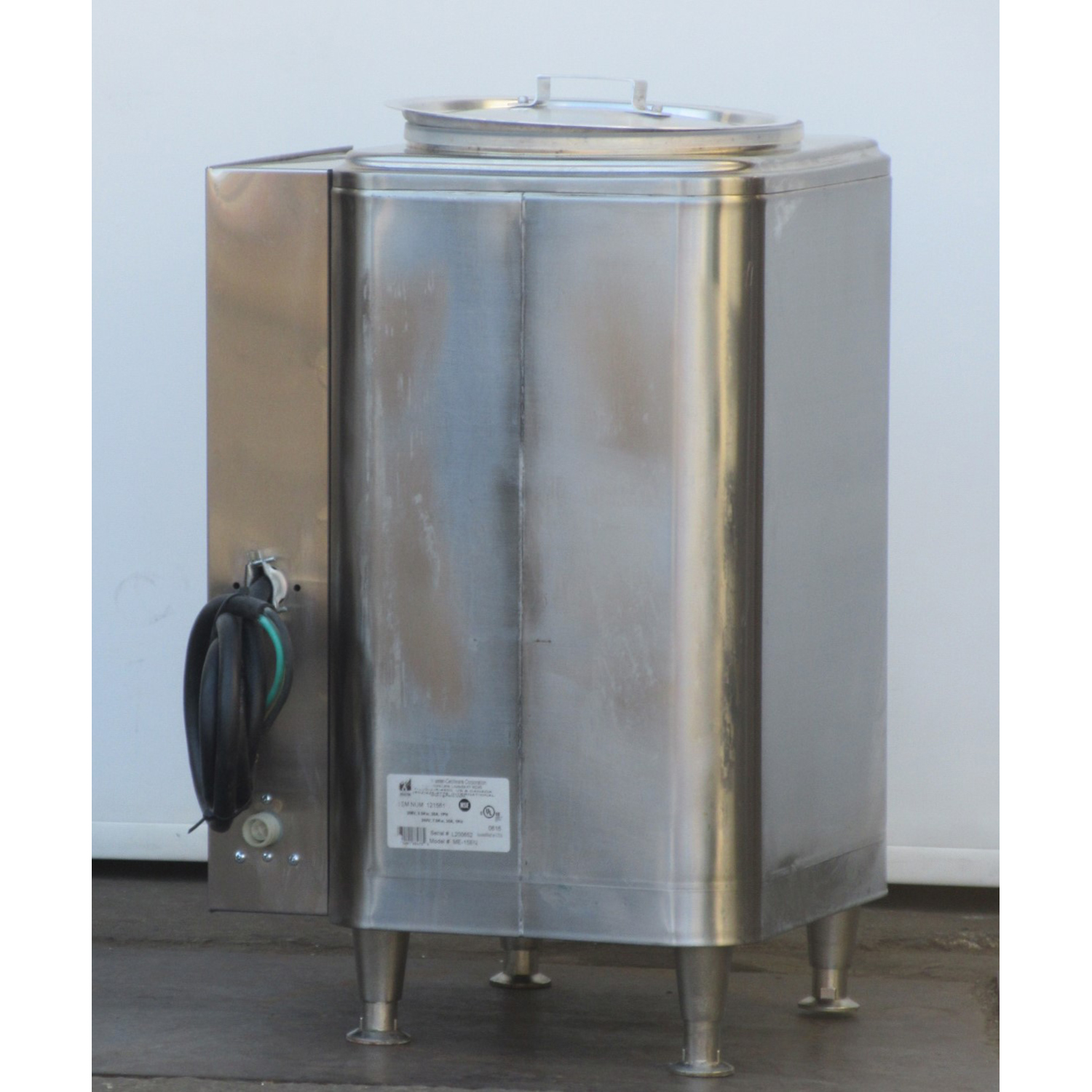 Grindmaster ME-15E-208 Hot Water Boiler 15 Gallon, Electric, Used Excellent Condition image 3