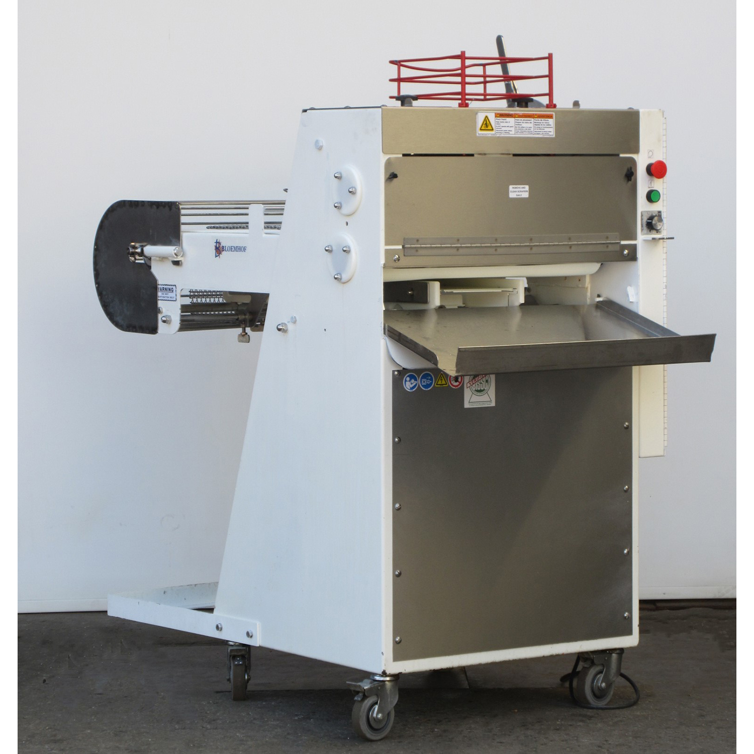 Bloemhof 860L Sheeter Moulder, Includes 2 Pressure Plates, Used Excellent Condition image 3