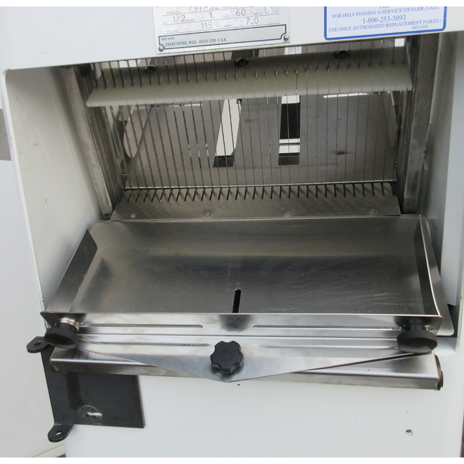 Oliver 797-32 Bread Slicer 1/2" Cut, Used Excellent Condition image 2