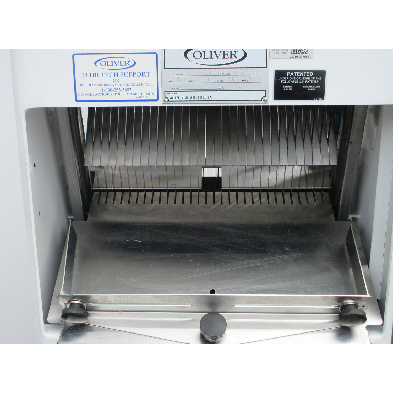 Oliver 797-32NC-Bread Slicer, 1/2" Cut, Used Excellent Condition image 1