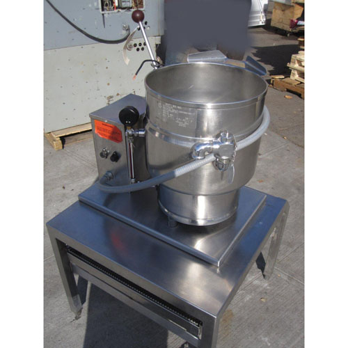 Groen Self Contained Steam Jacketed 20 Qt Kettle Used Model TDB/7-20 Very Good image 5