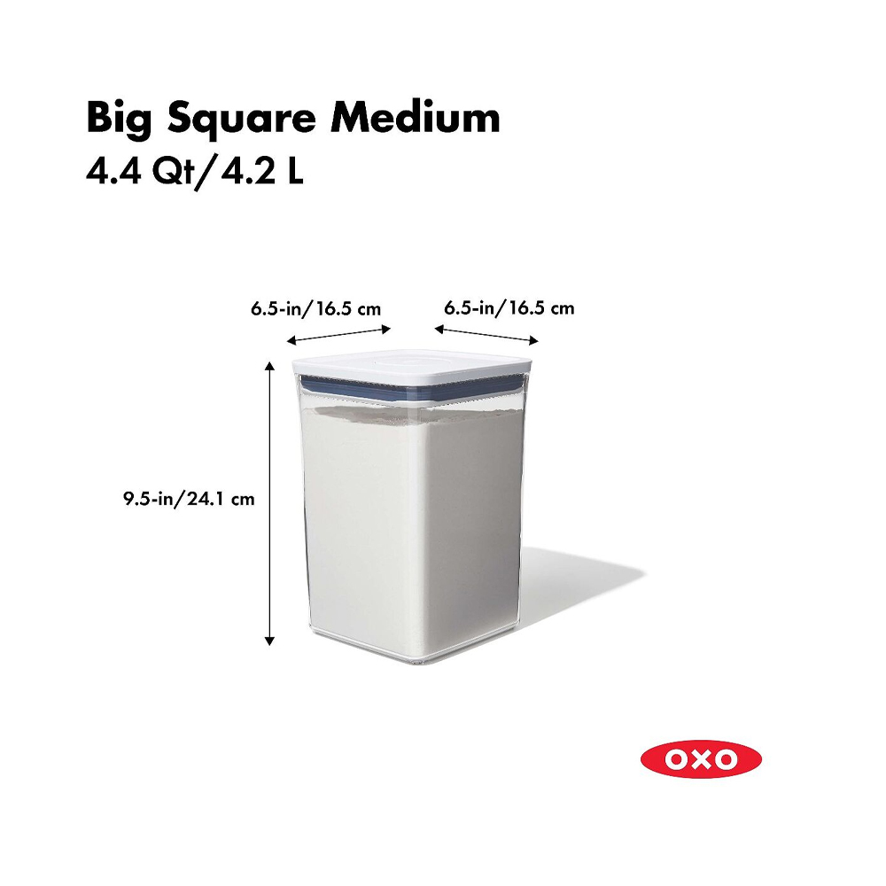 OXO Good Grips Square Container, 4.4 qt. image 1