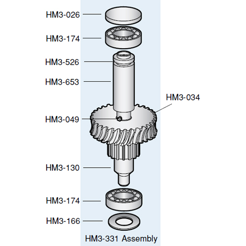 Pusher Bearing For Hobart Mixer D 300 Transmission Unit