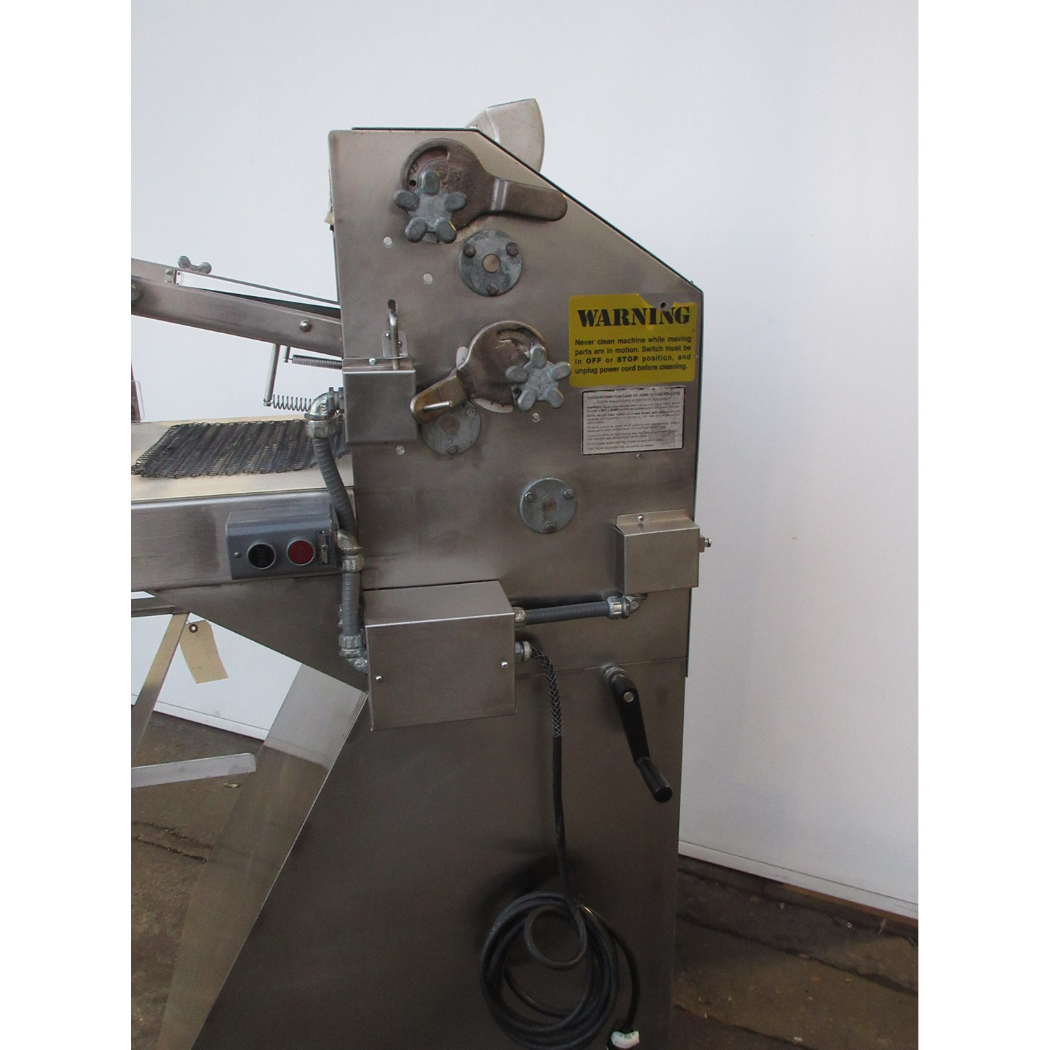 Acme 8 Dough Moulder Sheeter, Used Excellent Condition image 3