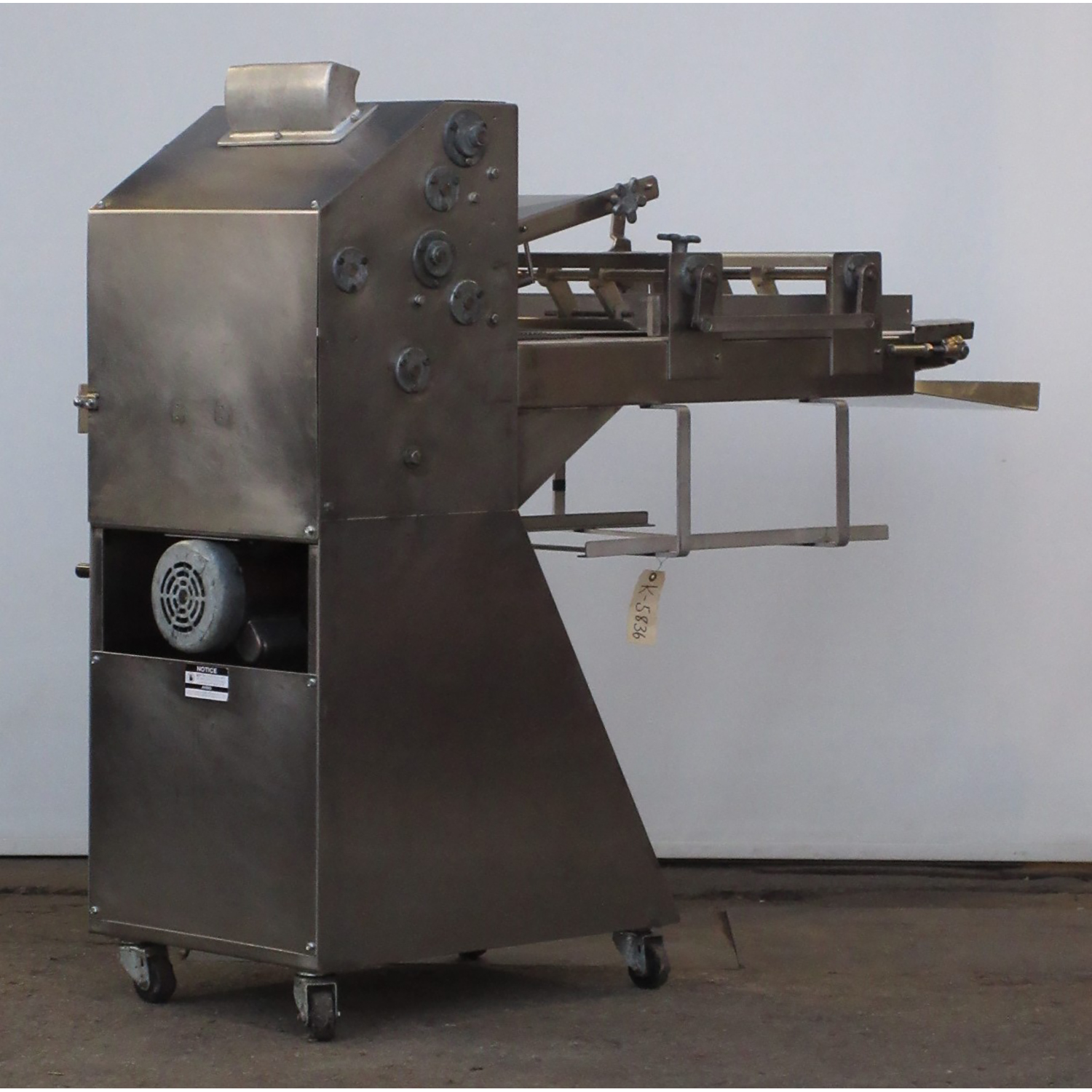 Acme 8 Dough Moulder Sheeter, Used Excellent Condition image 4