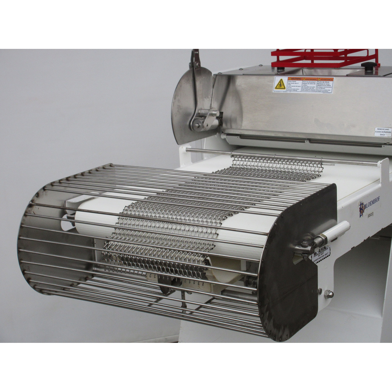 Bloemhof 860L Bread Moulder, Includes 2 Pressure Plates, Used Excellent Condition image 1