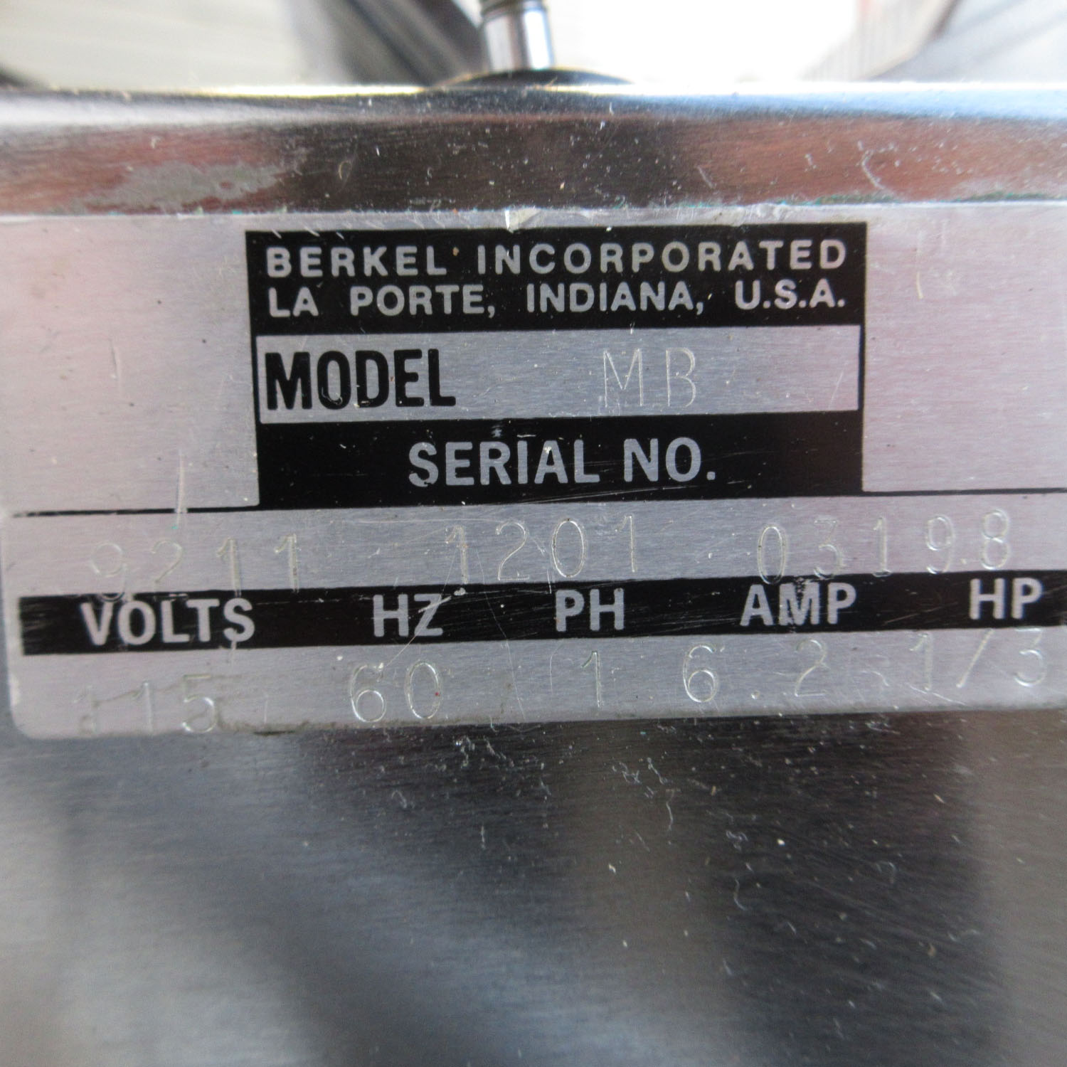 Berkel MB-7/16 Bread Slicer 7/16" Cut, Used Excellent Condition image 4