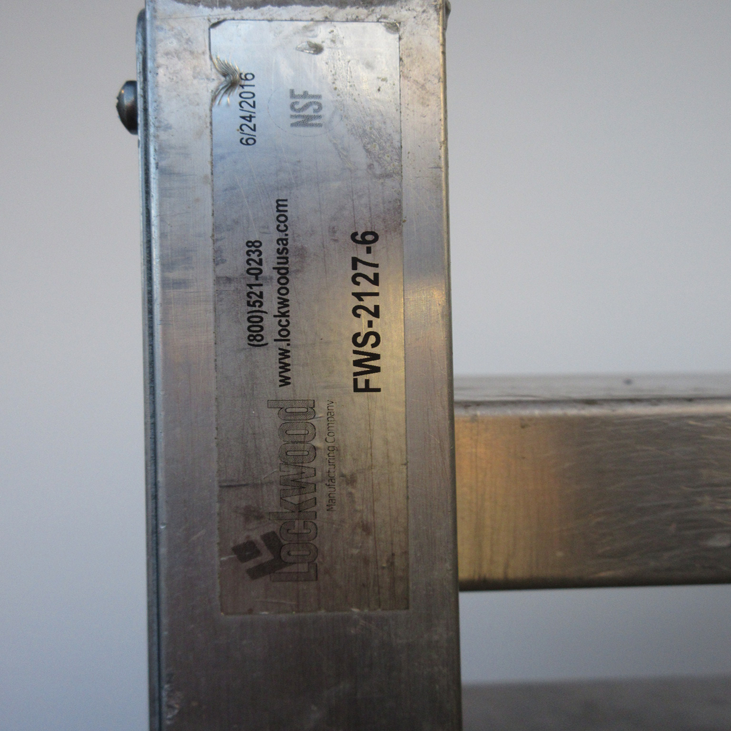 Lockwood FWS-2127-6 Mobile Pizza Food Warming Shelf, Used Excellent Condition image 1