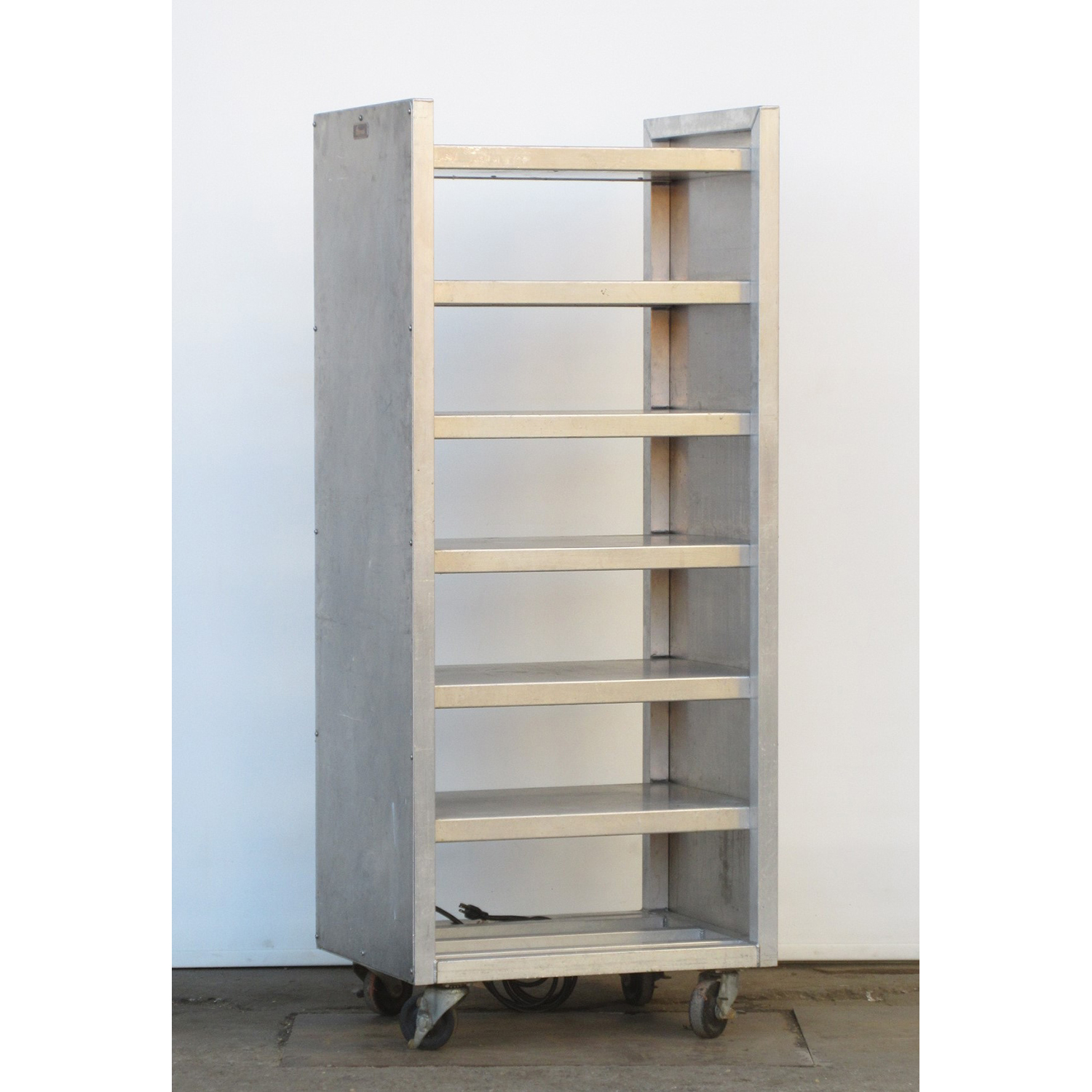 Lockwood FWS-2127-6 Mobile Pizza Food Warming Shelf, Used Excellent Condition image 2