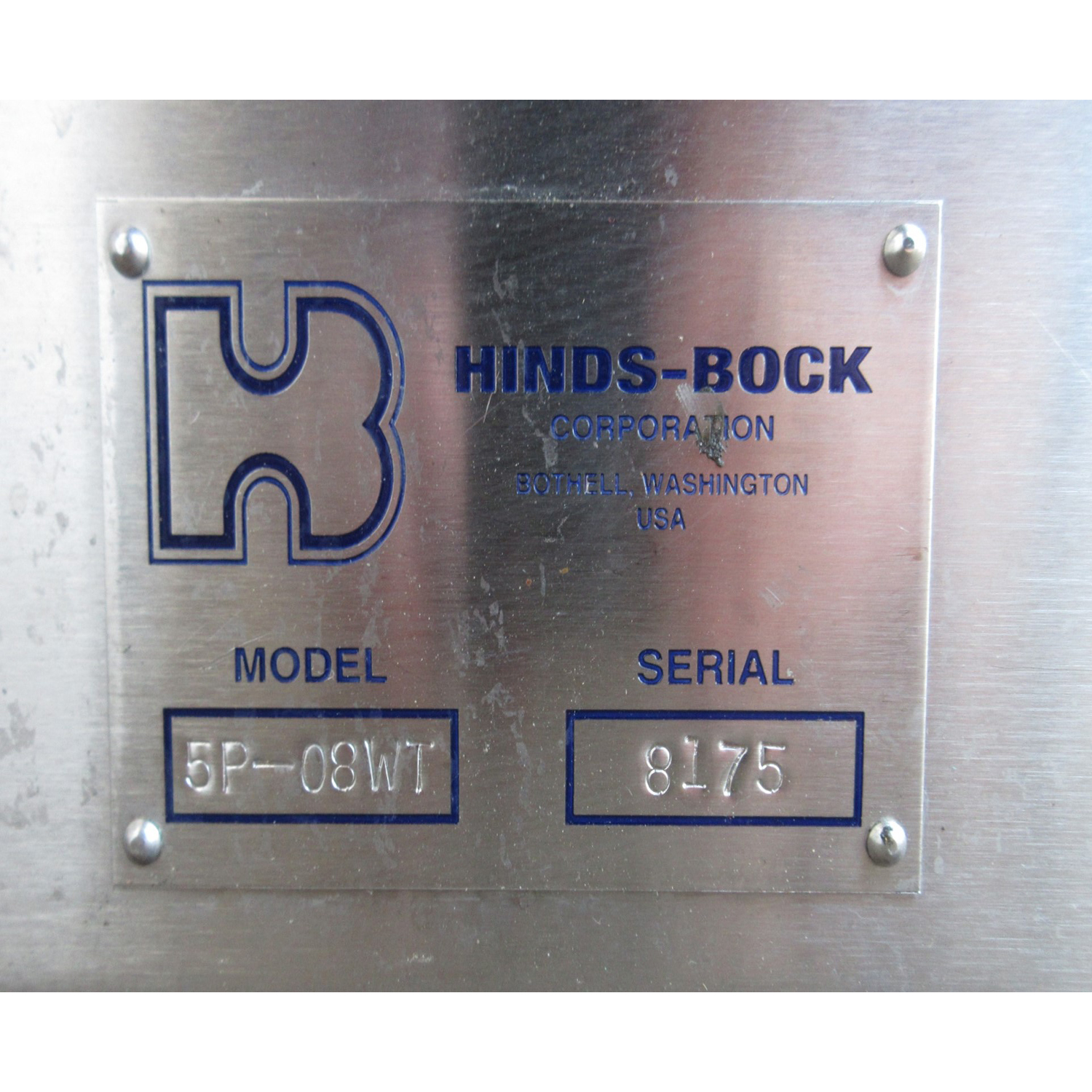 Hinds-Bock 5P-08WT Muffin Depositor, Used Excellent Condition image 4