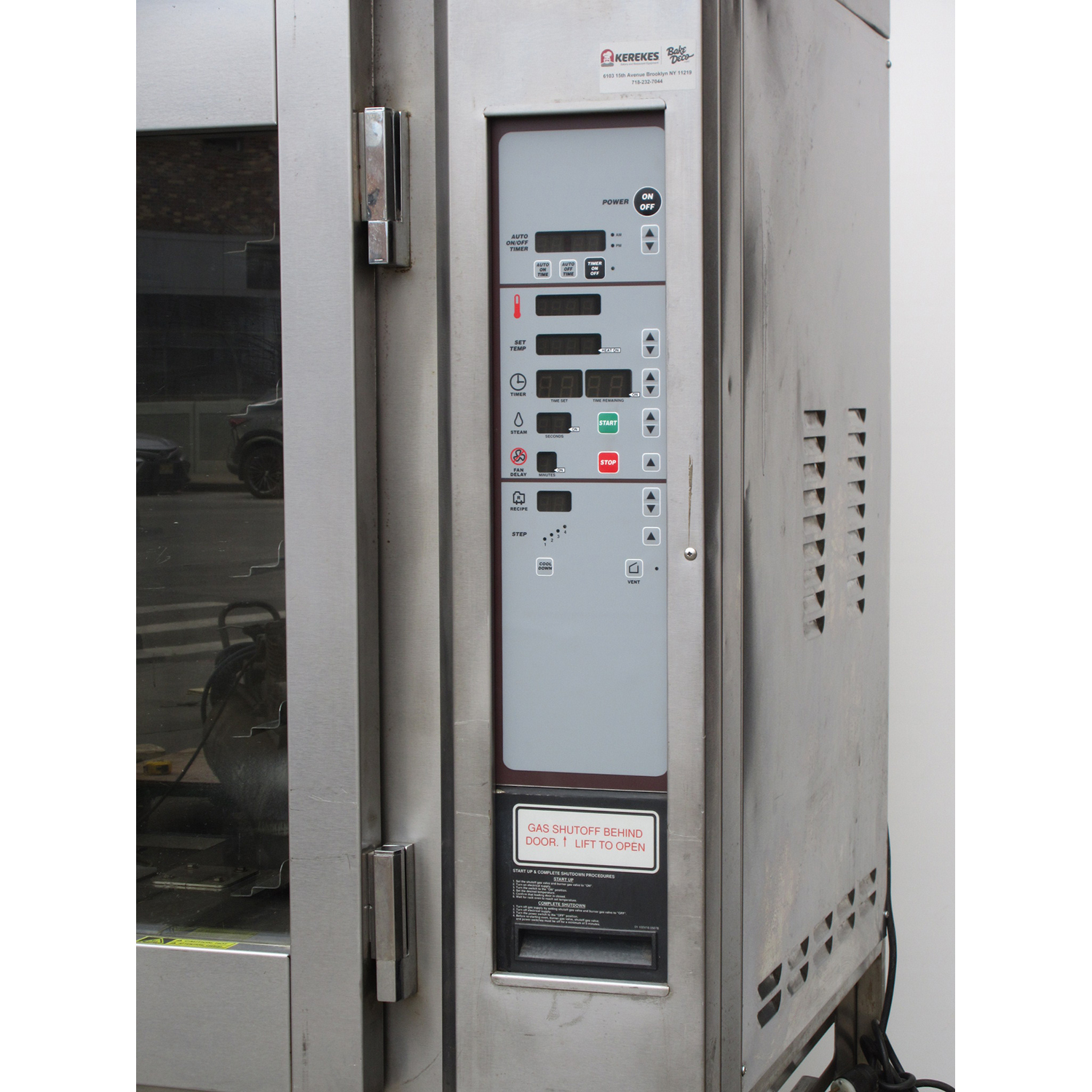 Baxter OV300G Mini Rack Gas Oven, Used Great Condition image 3